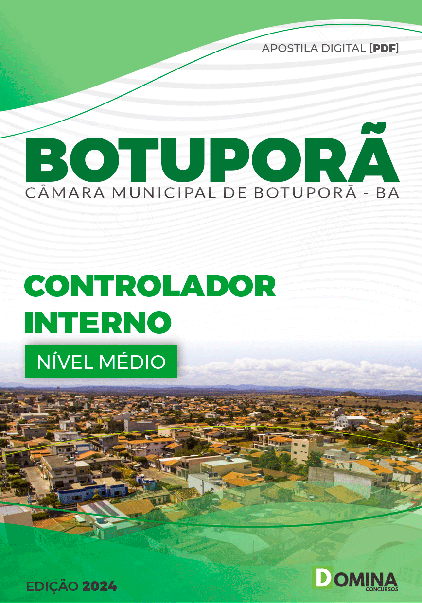 Apostila Controlador Interno Câmara Botuporã BA 2024