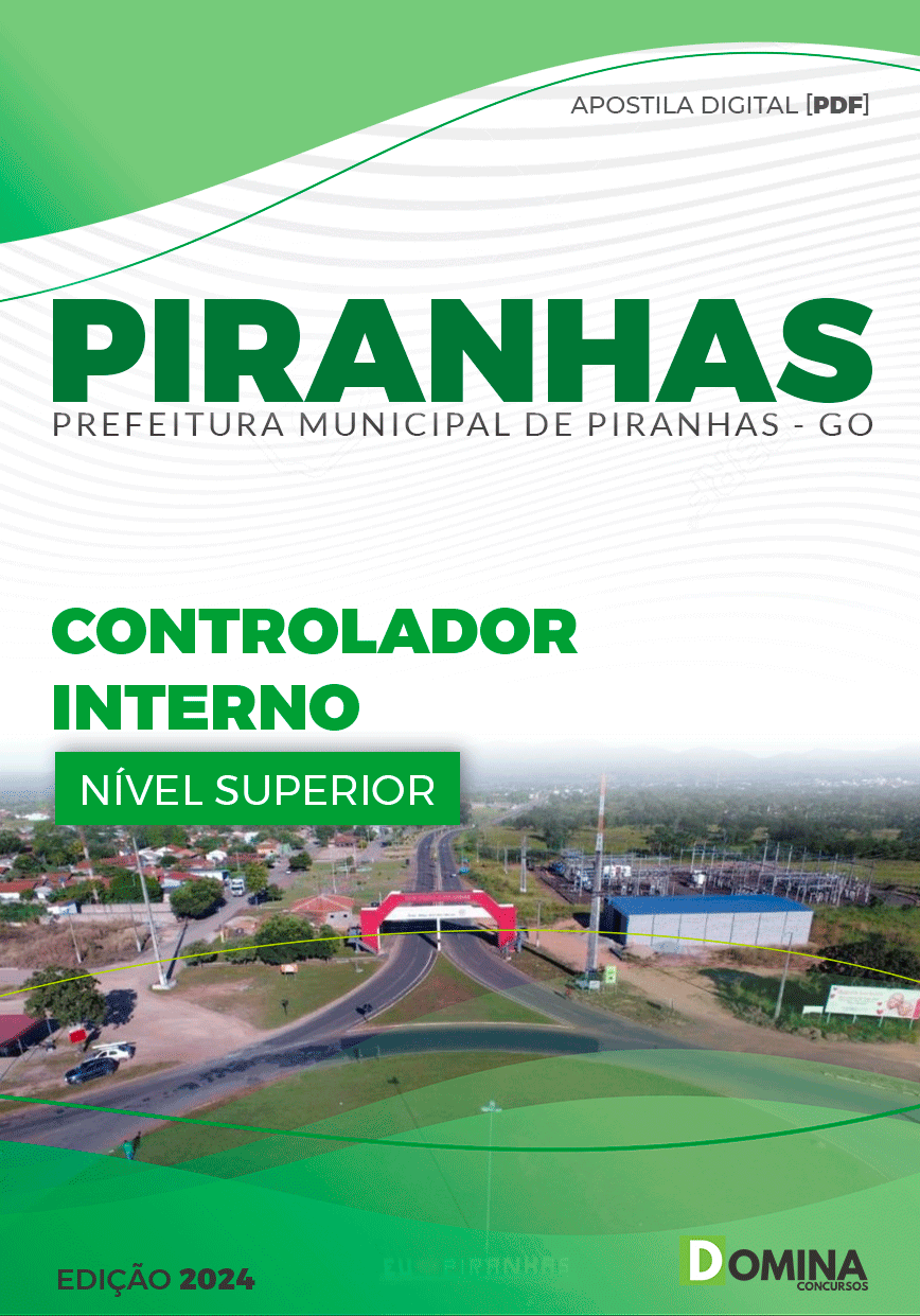 Apostila Controlador Interno Piranhas GO 2024