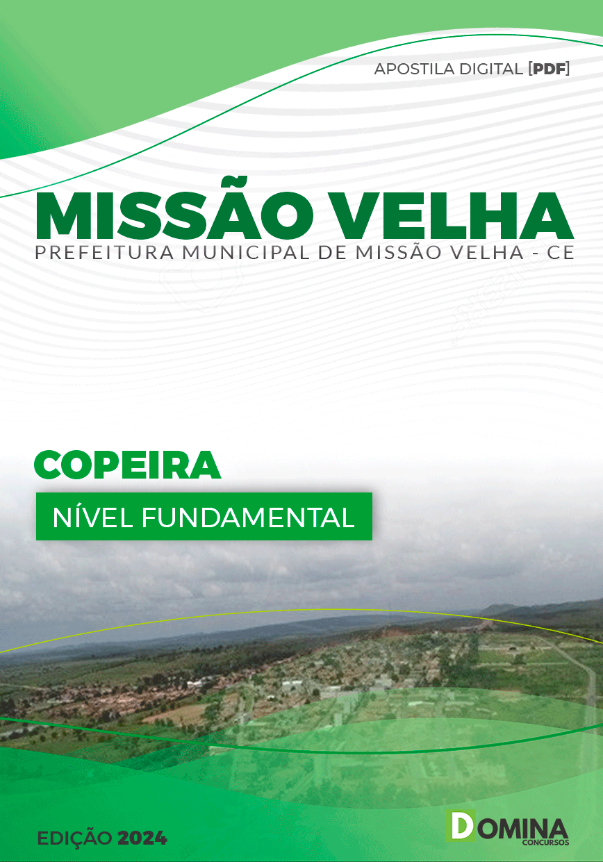 Apostila Copeira Missão Velha CE 2024