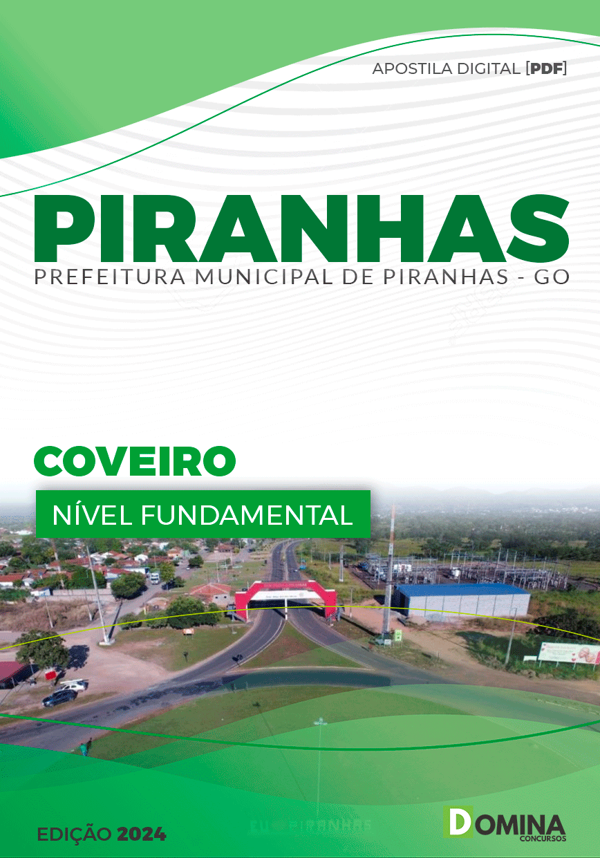 Apostila Coveiro Piranhas GO 2024