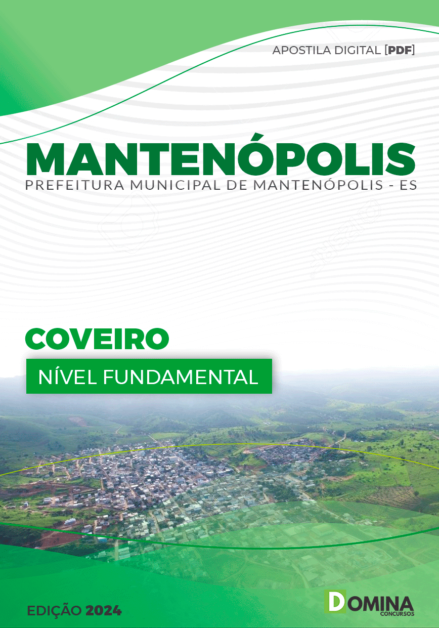 Apostila Coveiro Mantenópolis ES 2024