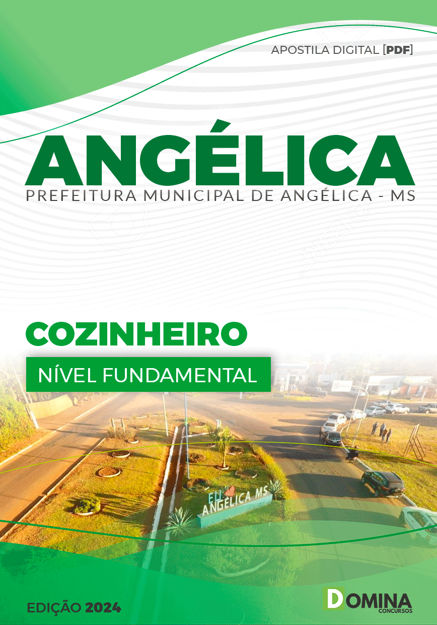 Apostila Cozinheiro Angélica MS 2024