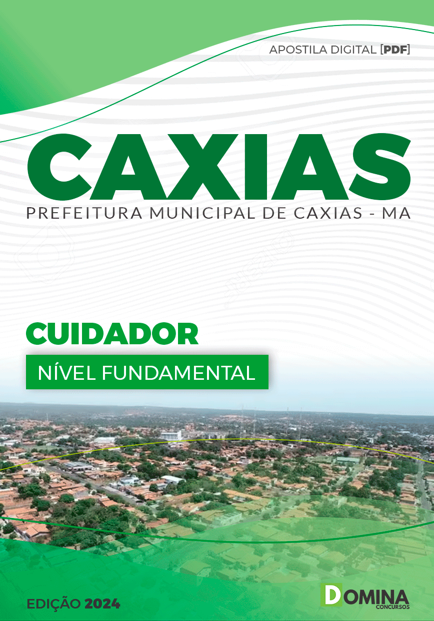 Apostila Cuidador Caxias MA 2024