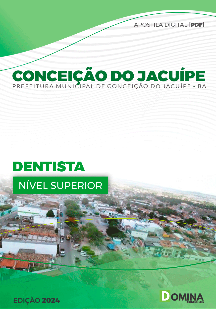 Apostila Dentista Conceição do Jacuípe BA 2024