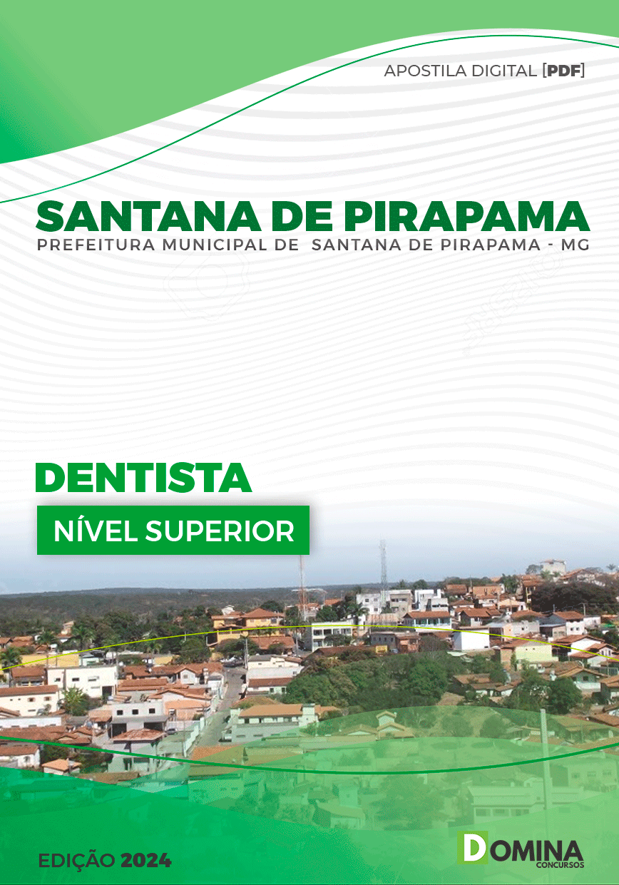 Apostila Dentista Santana de Pirapama MG 2024