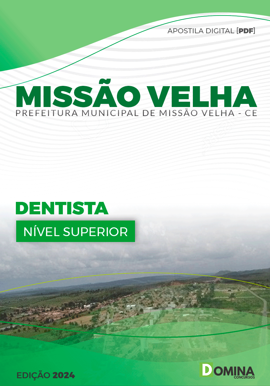 Apostila Dentista Missão Velha CE 2024