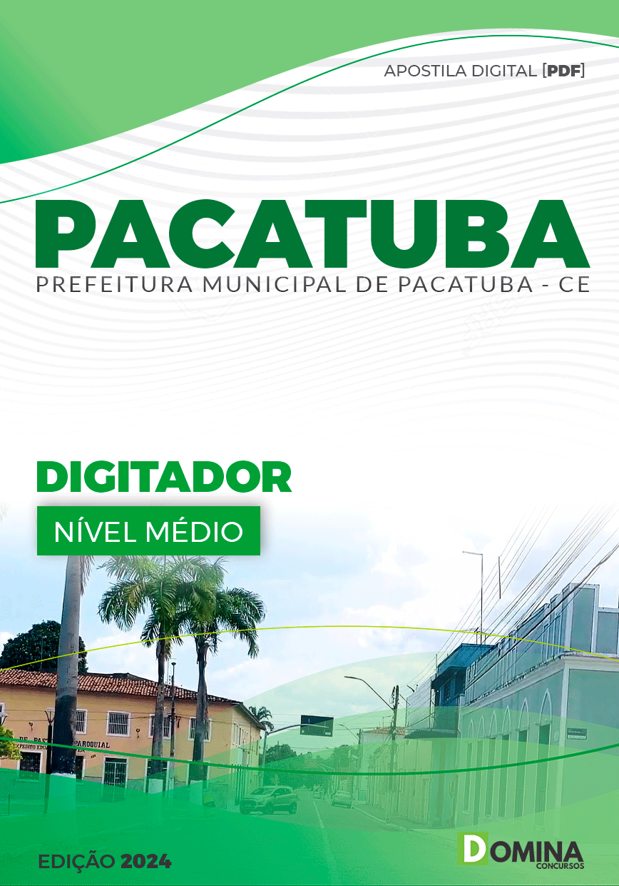 Apostila Digitador Pacatuba CE 2024