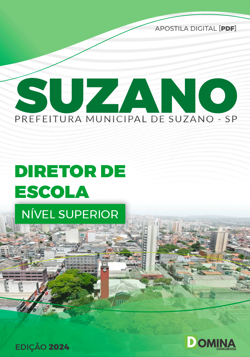 Apostila Diretor de Escola Suzano SP 2024