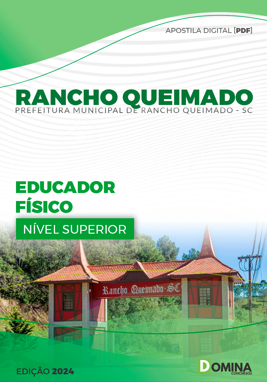 Apostila Educador Físico Rancho Queimado SC 2024