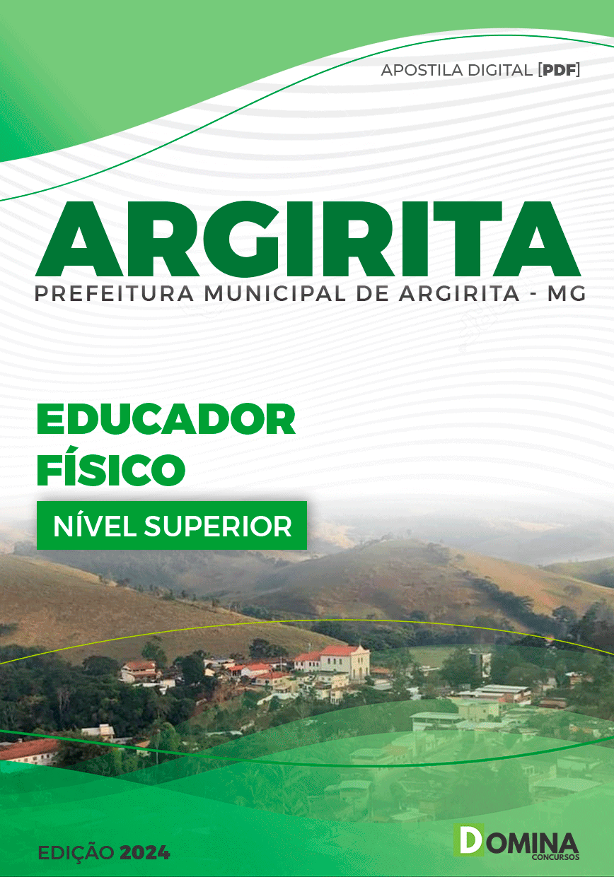 Apostila Educador Físico Argirita MG 2024