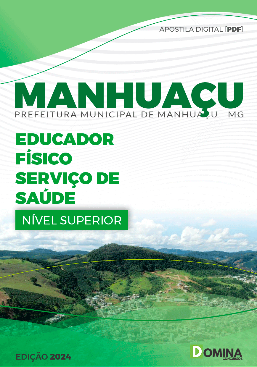 Apostila Educador Físico Manhuaçu MG 2024