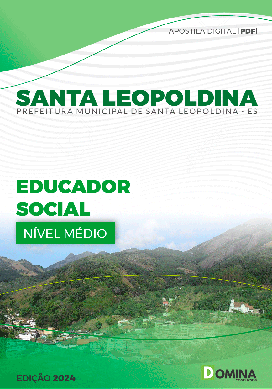 Apostila Educador Social Santa Leopoldina ES 2024