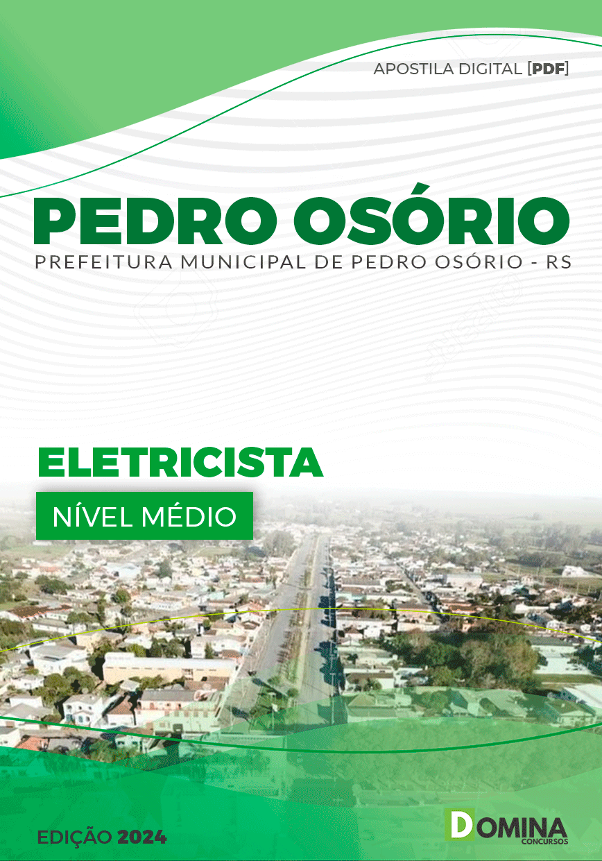 Apostila Eletricista Pedro Osório RS 2024