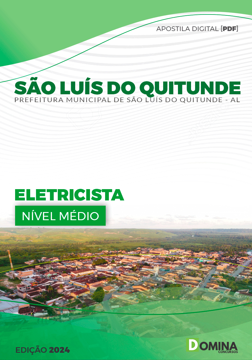 Apostila Eletricista São Luís Quitunde AL 2024