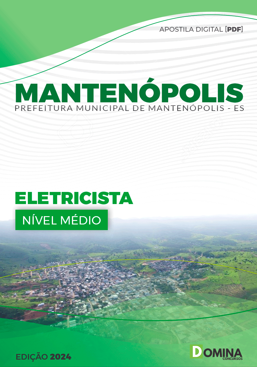 Apostila Eletricista Mantenópolis ES 2024