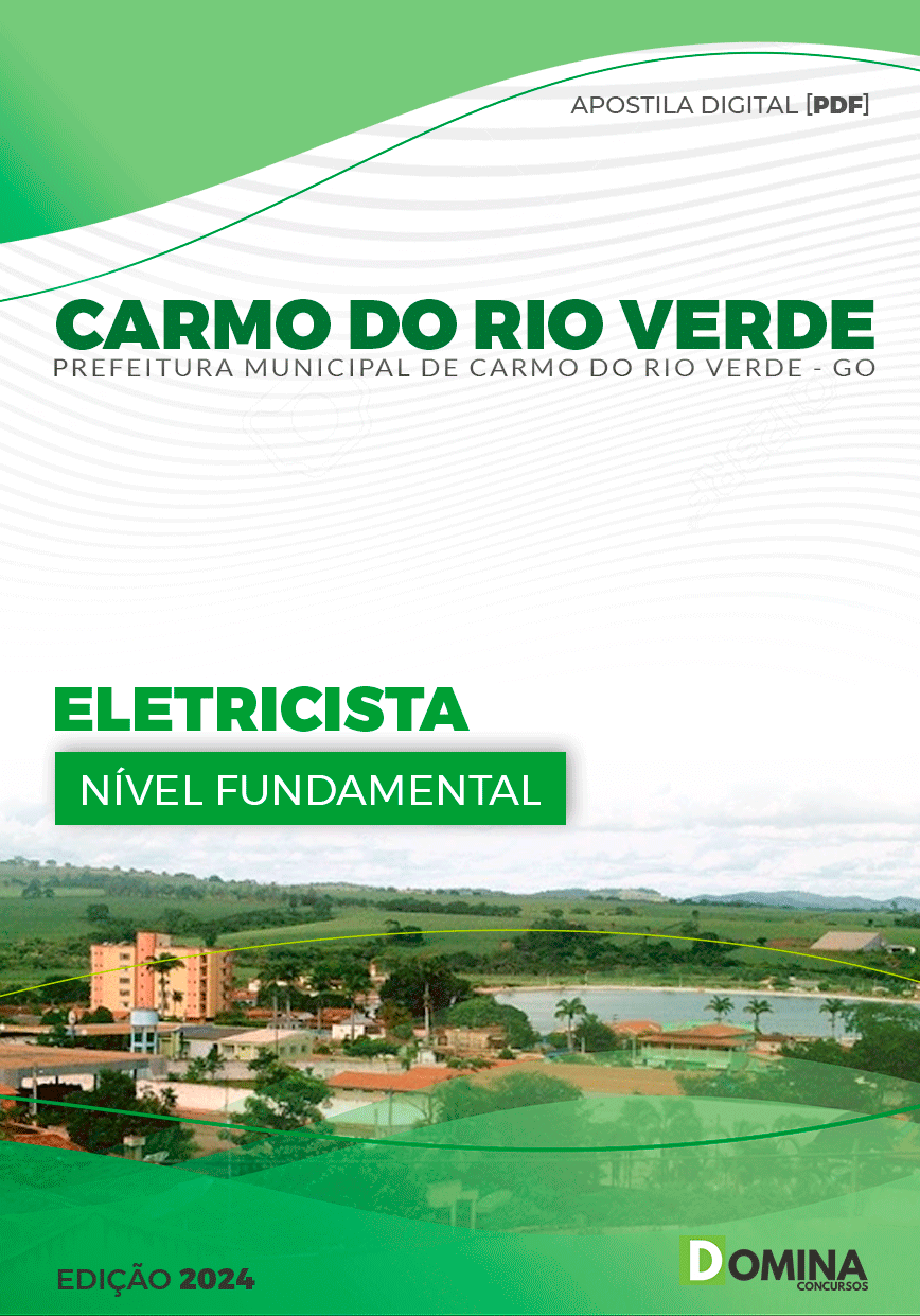 Apostila Eletricista Carmo do Rio Verde GO 2024