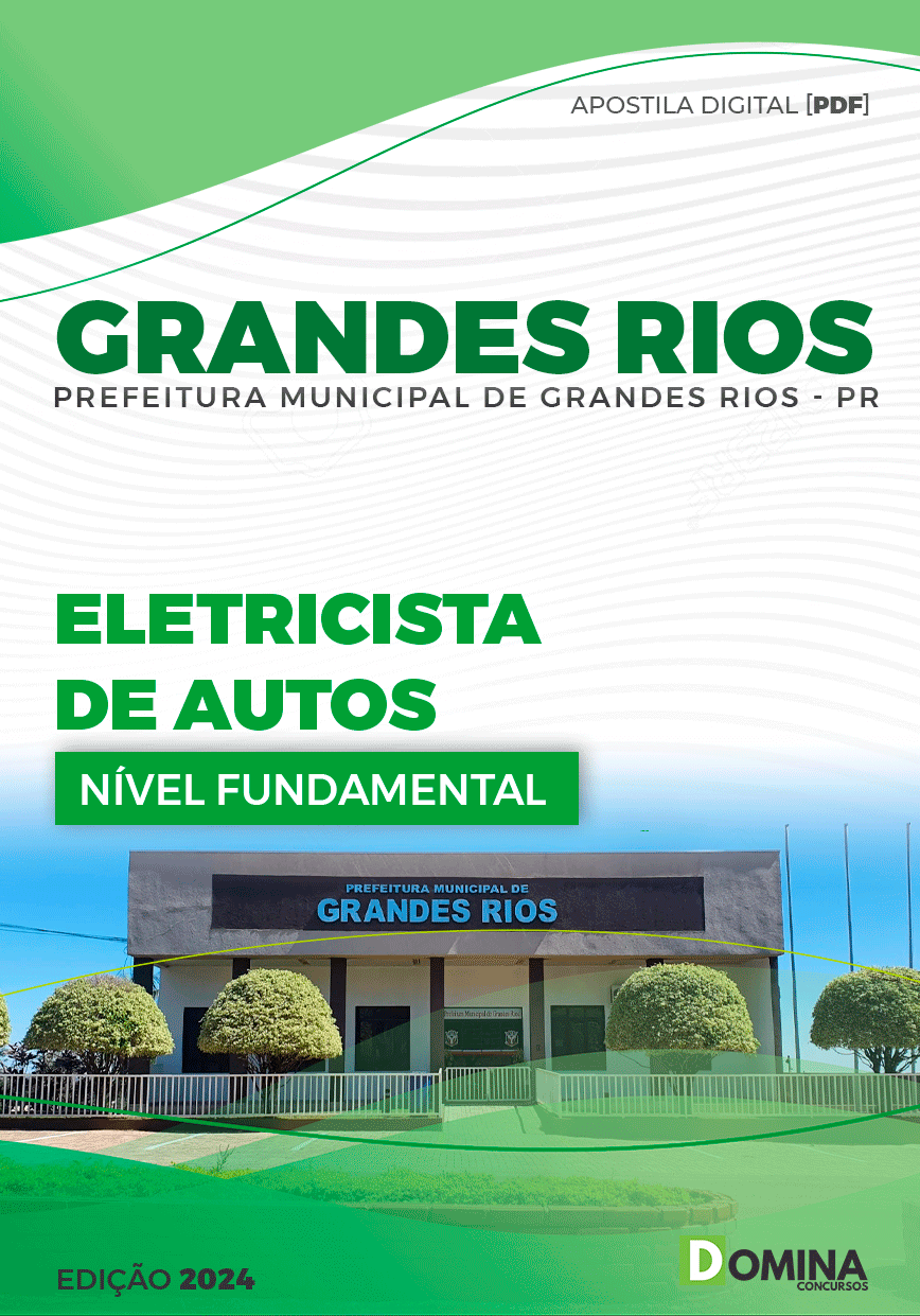 Apostila Eletricista de Autos Grandes Rios PR 2024