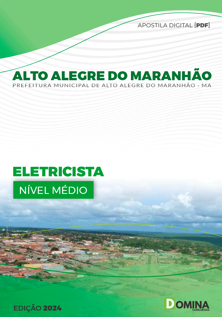 Apostila Eletricista Alto Alegre Maranhão MA 2024