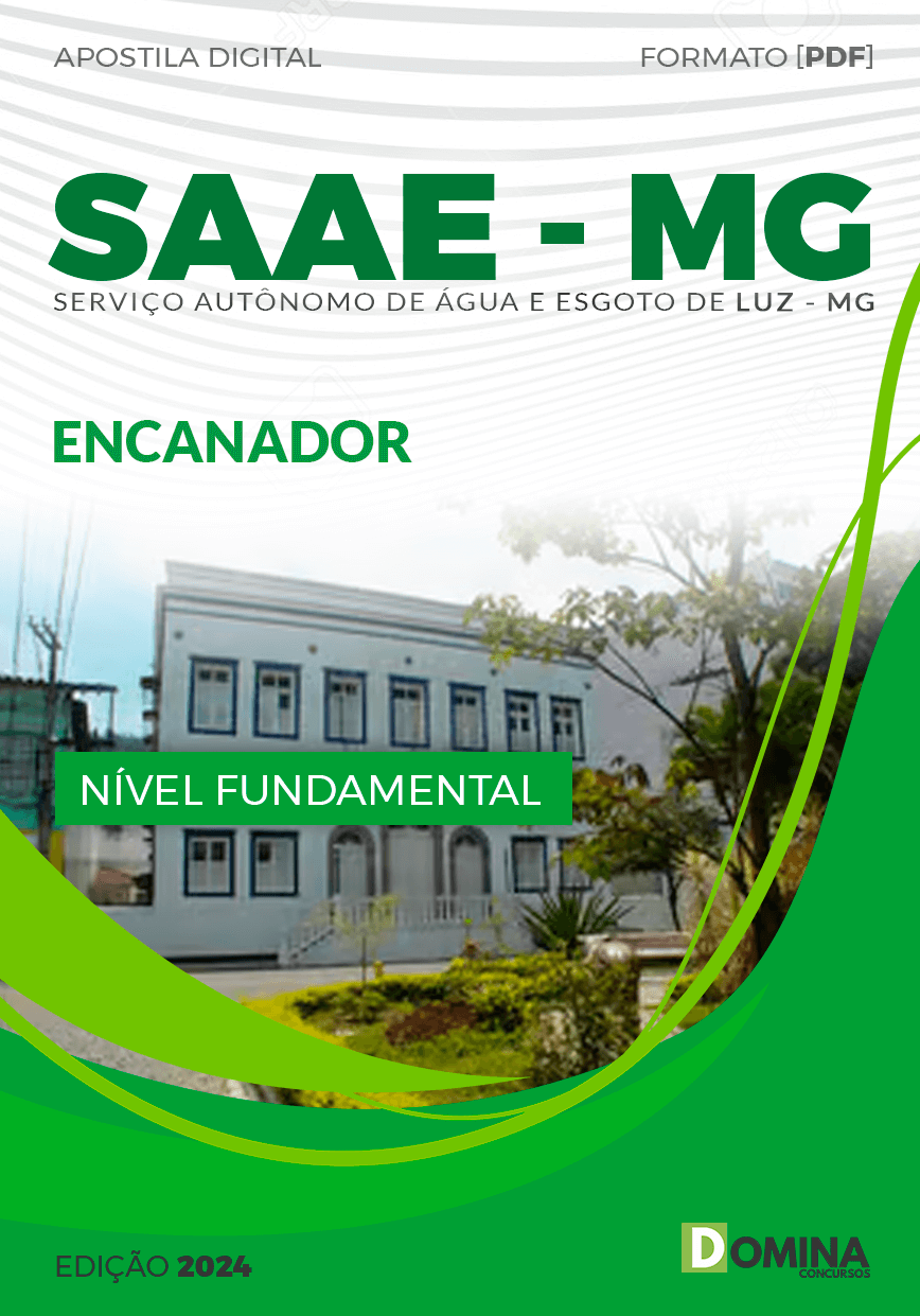 Apostila Encanador SAAE Luz MG 2024