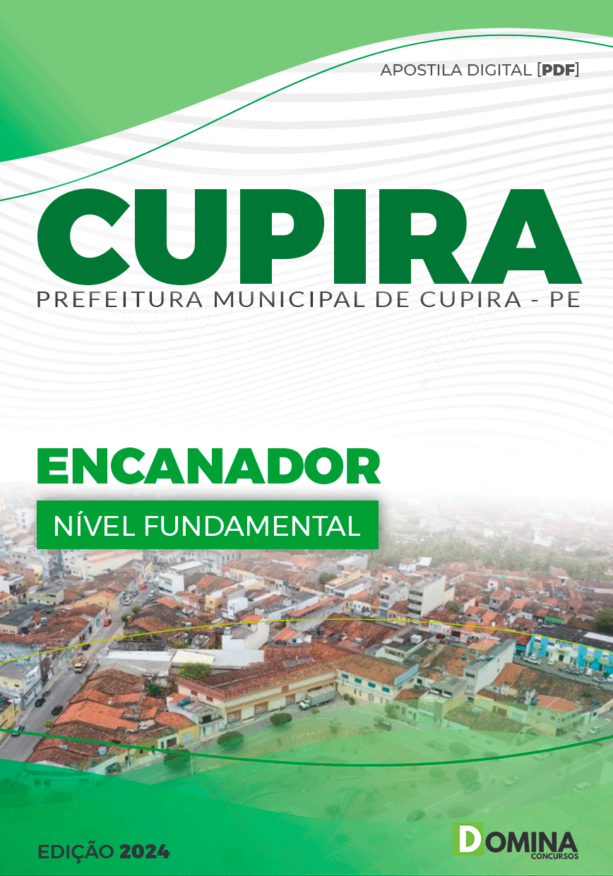 Apostila Encanador Cupira PE 2024