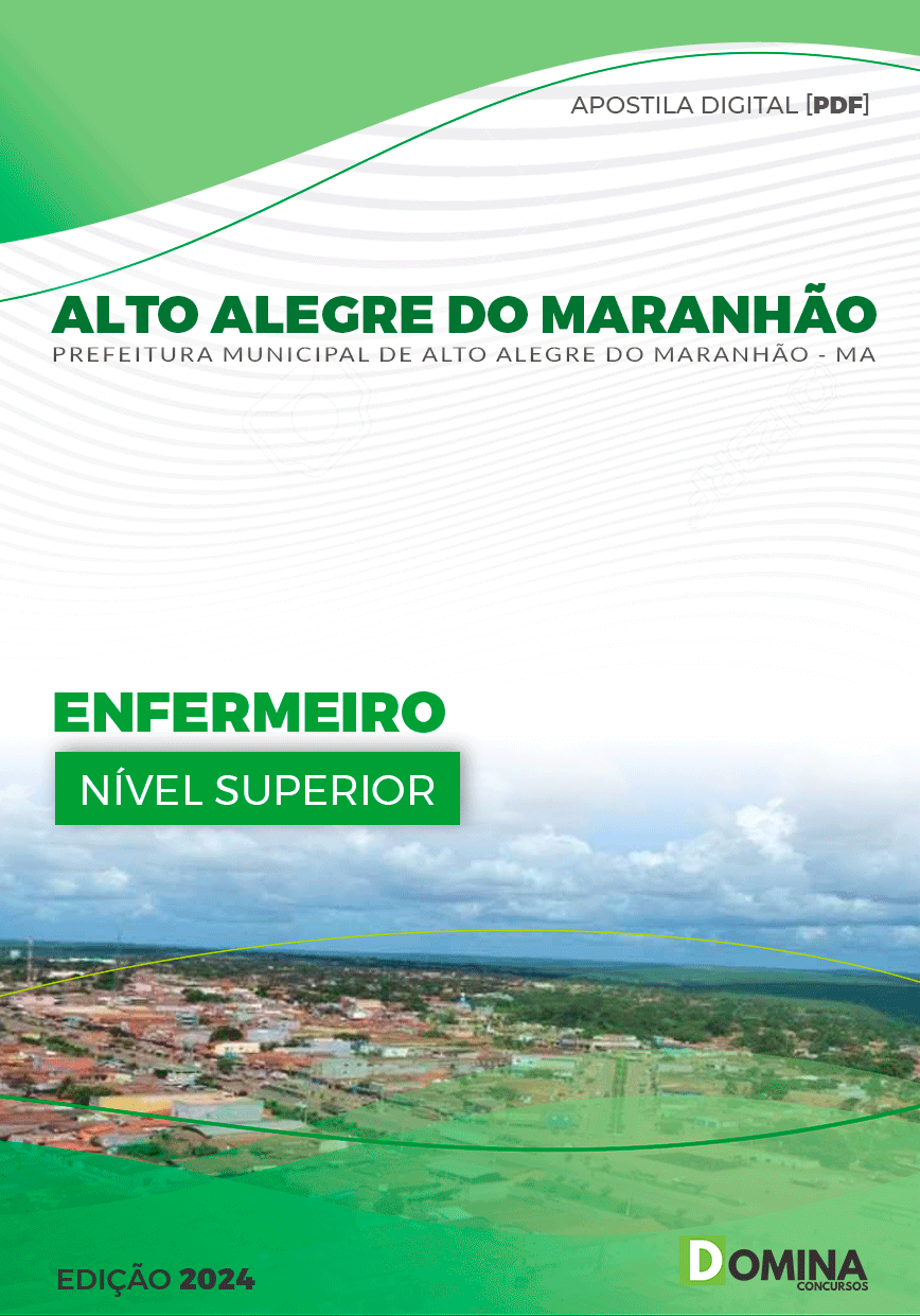 Apostila Enfermeiro Alto Alegre Maranhão MA 2024