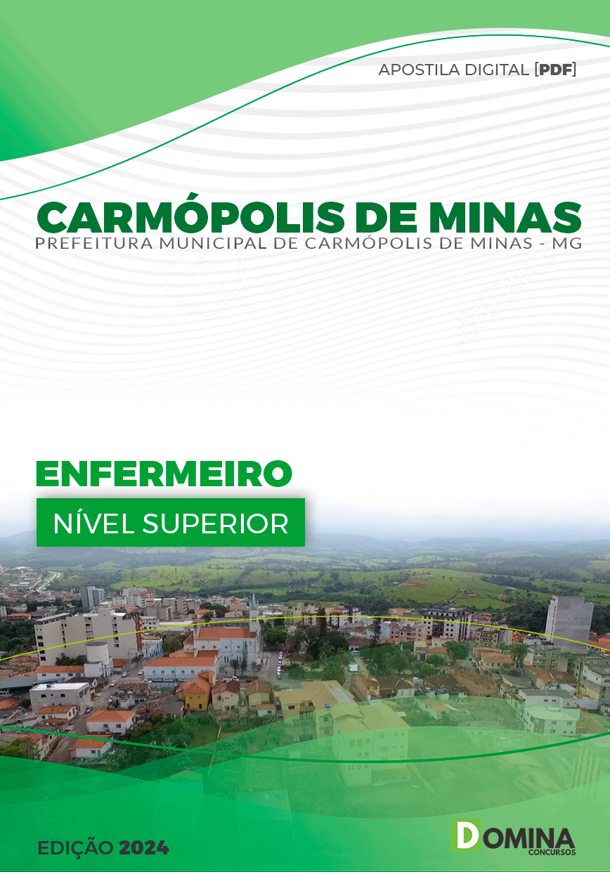 Apostila Enfermeiro Carmópolis de Minas MG 2024