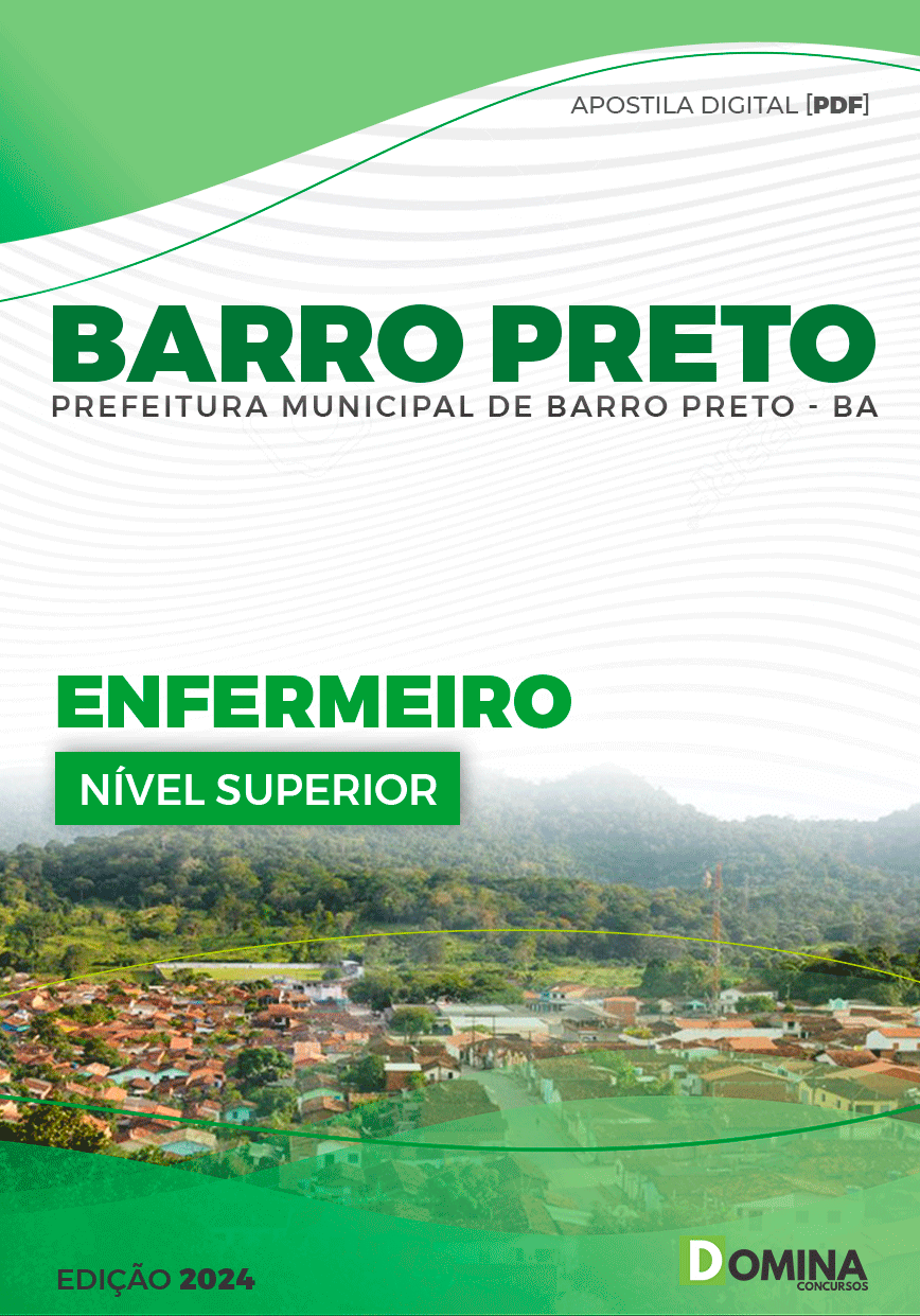 Apostila Enfermeiro Barro Preto BA 2024