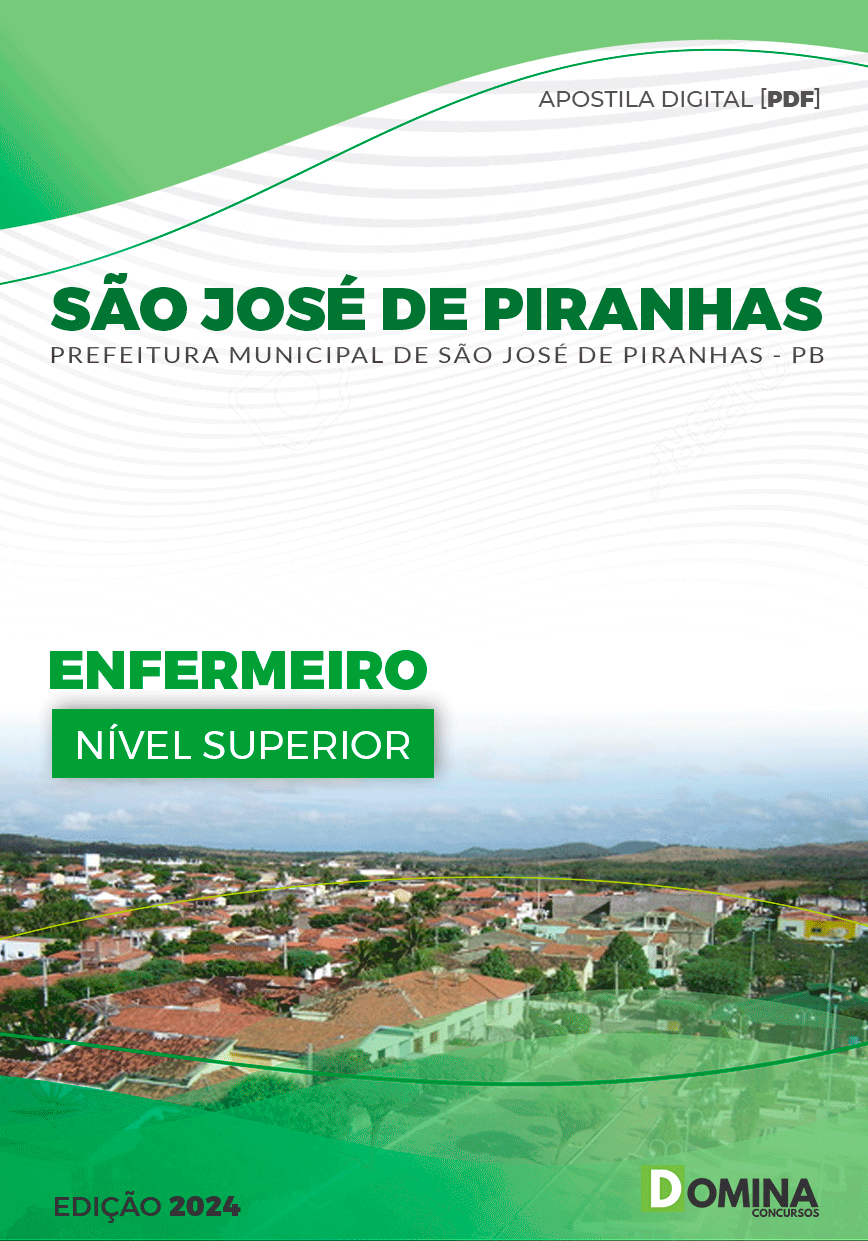 Apostila Enfermeiro São José de Piranhas PB 2024