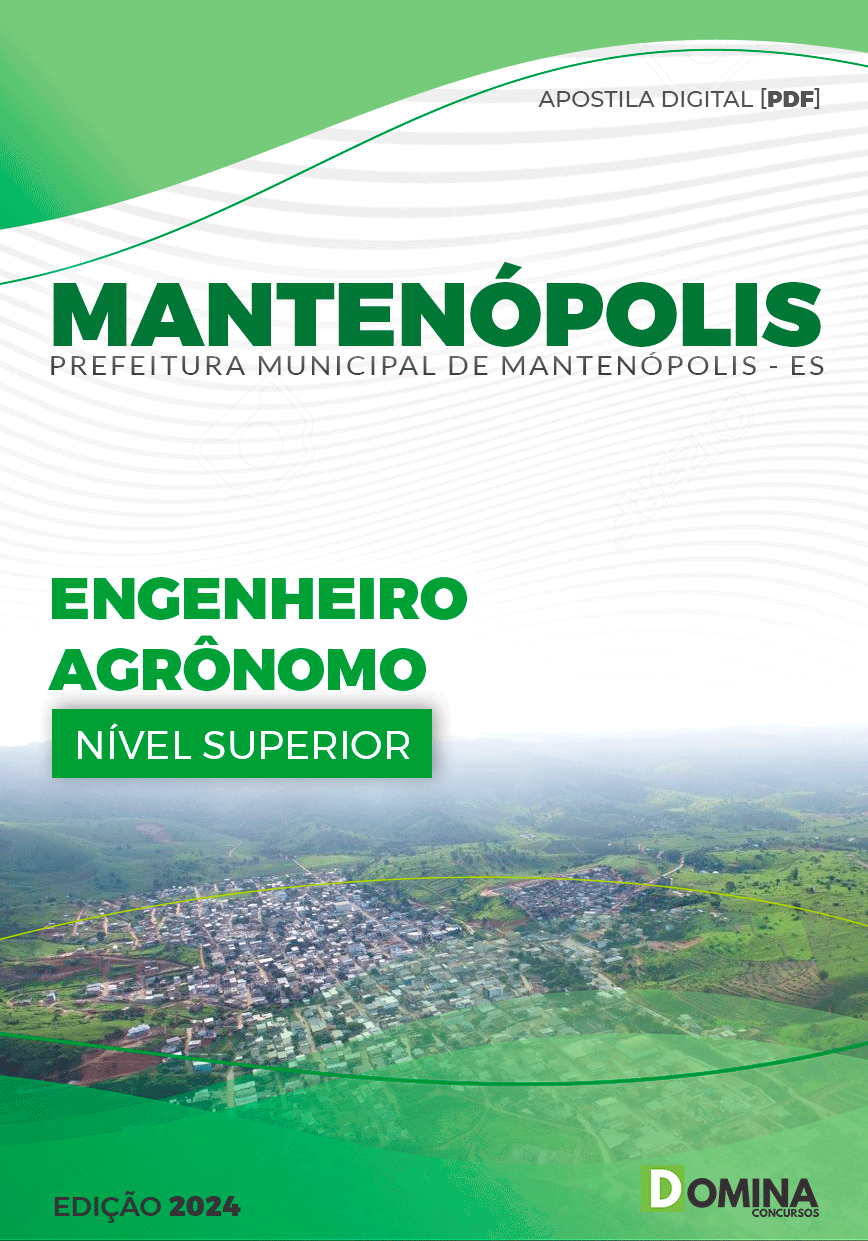 Apostila Engenheiro AgrôApostila Engenheiro Agrônomo Mantenópolis ES 2024nomo Mantenópolis ES 2024