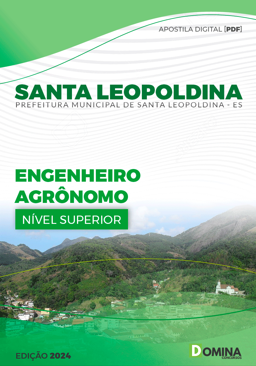 Apostila Engenheiro Agrônomo Santa Leopoldina ES 2024