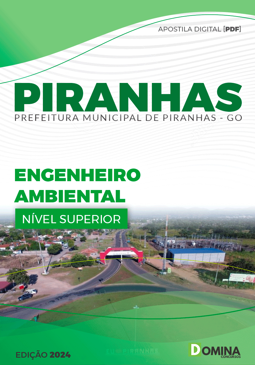 Apostila Engenheiro Ambiental Piranhas GO 2024