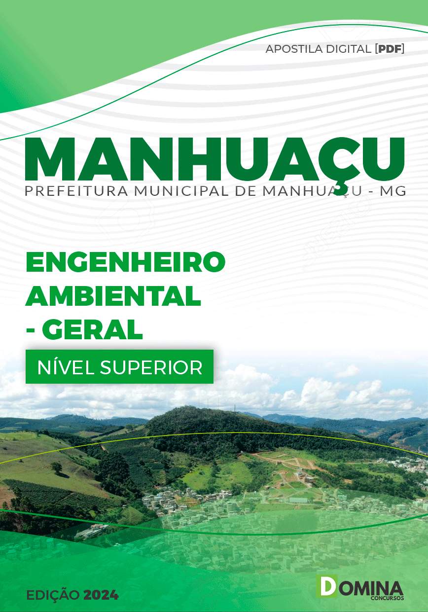 Apostila Engenheiro Ambiental Manhuaçu MG 2024