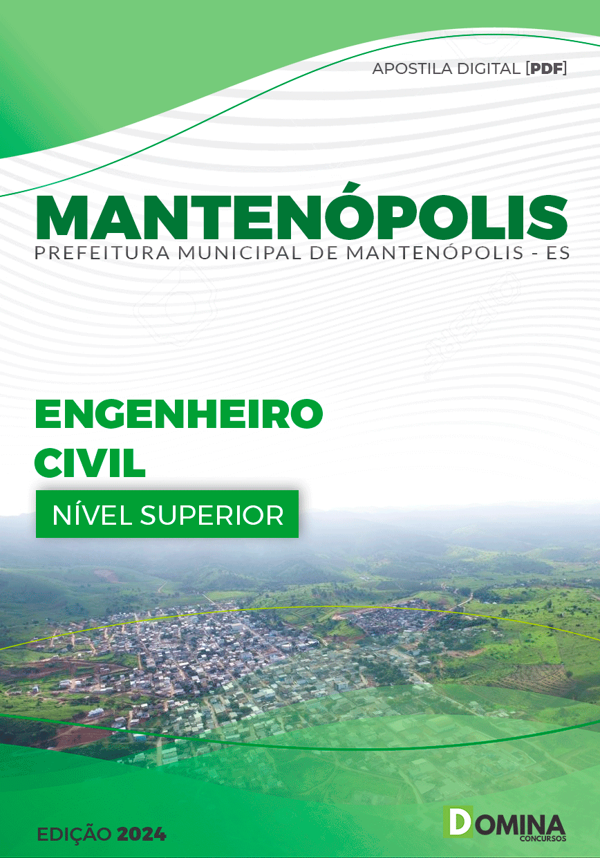 Apostila Engenheiro Civil Mantenópolis ES 2024