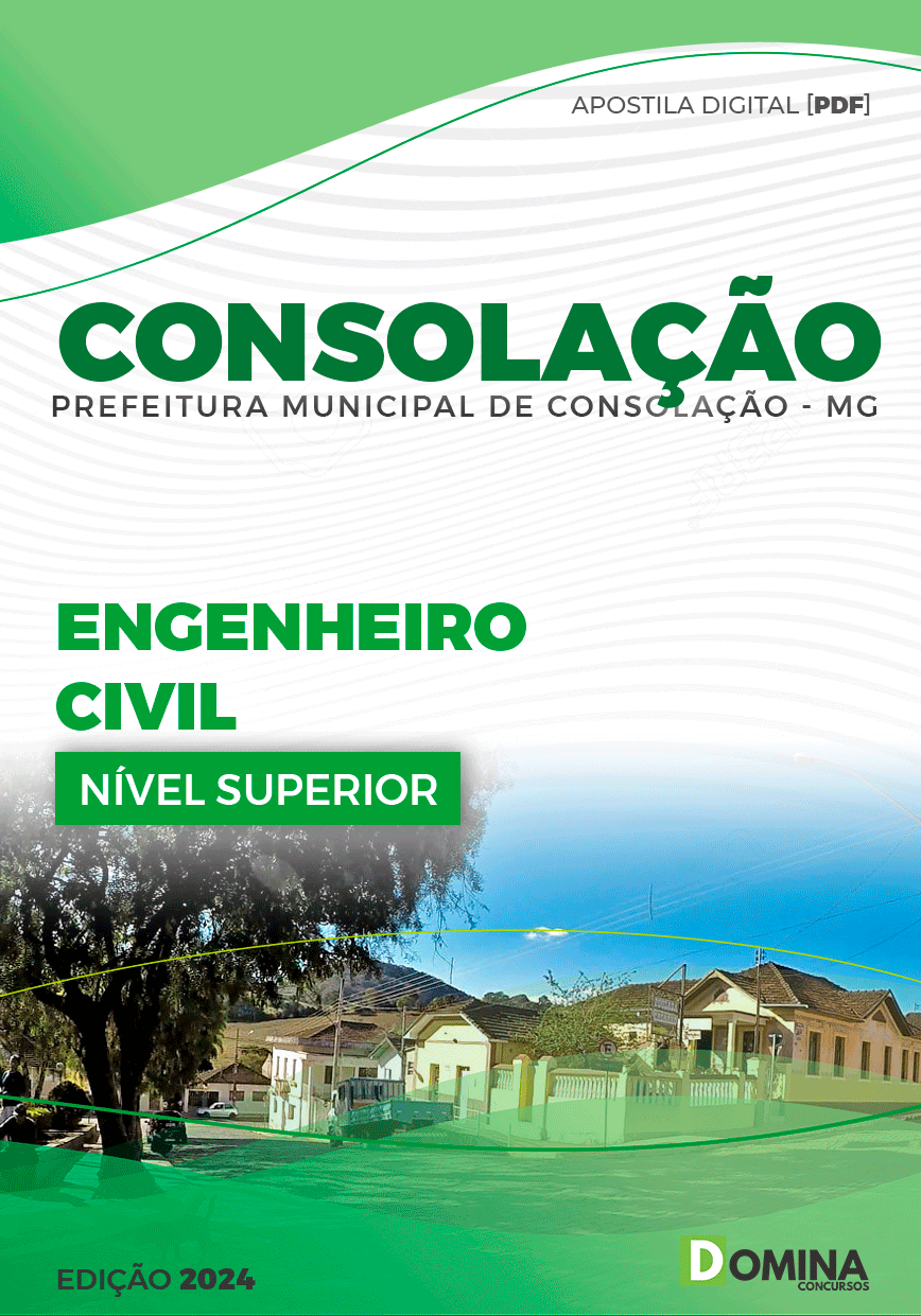 Apostila Engenheiro Civil Consolação MG 2024