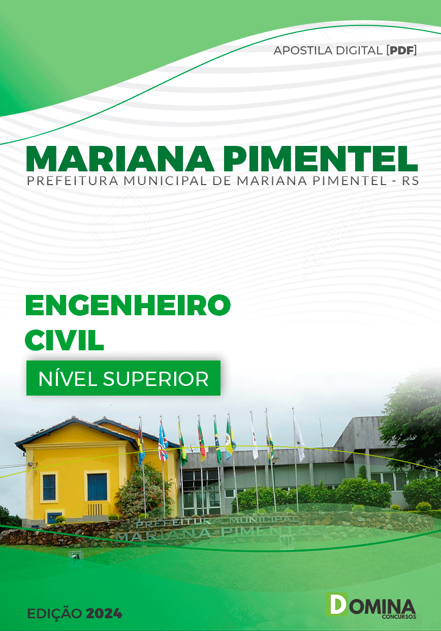 Apostila Engenheiro Civil Mariana Pimentel RS 2024