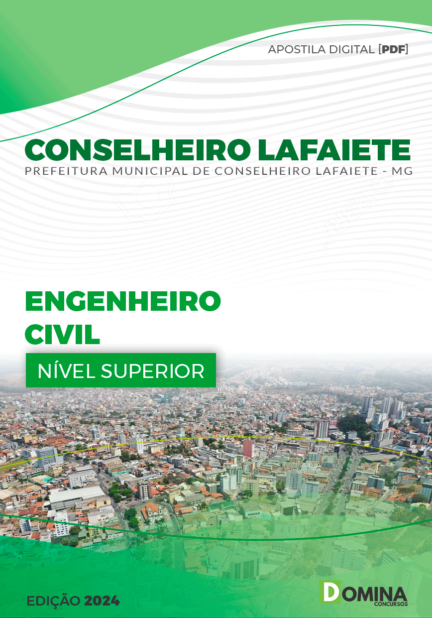 Apostila Engenheiro Civil Conselheiro Lafaiete MG 2024