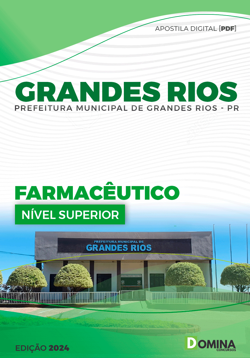 Apostila Farmacêutico Grandes Rios PR 2024