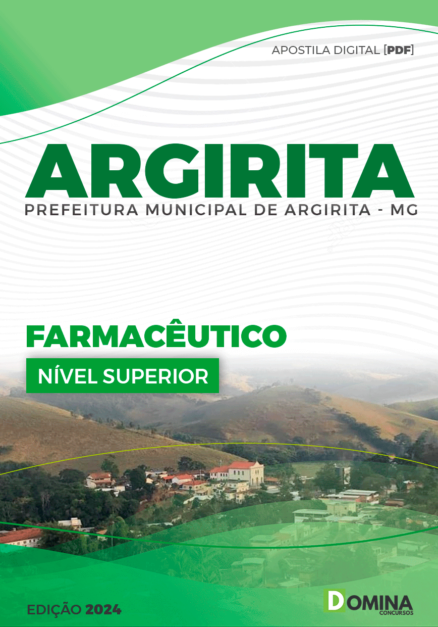 Apostila Farmacêutico Argirita MG 2024