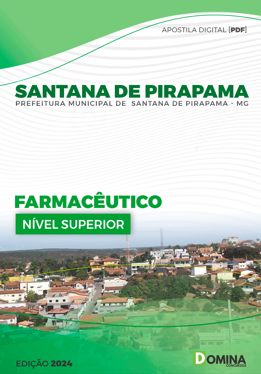 Apostila Farmacêutico Santana de Pirapama MG 2024