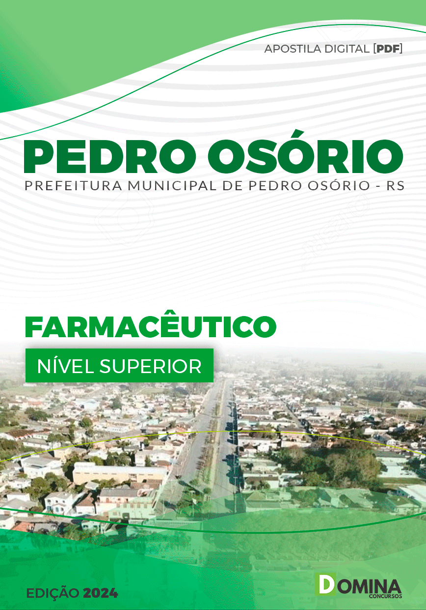 Apostila Farmacêutico Pedro Osório RS 2024