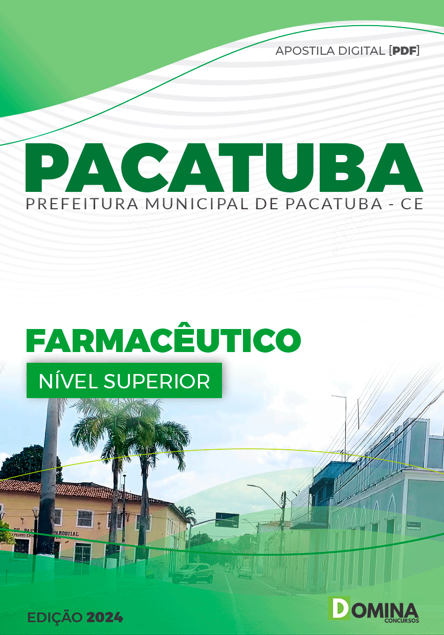 Apostila Farmacêutico Pacatuba CE 2024