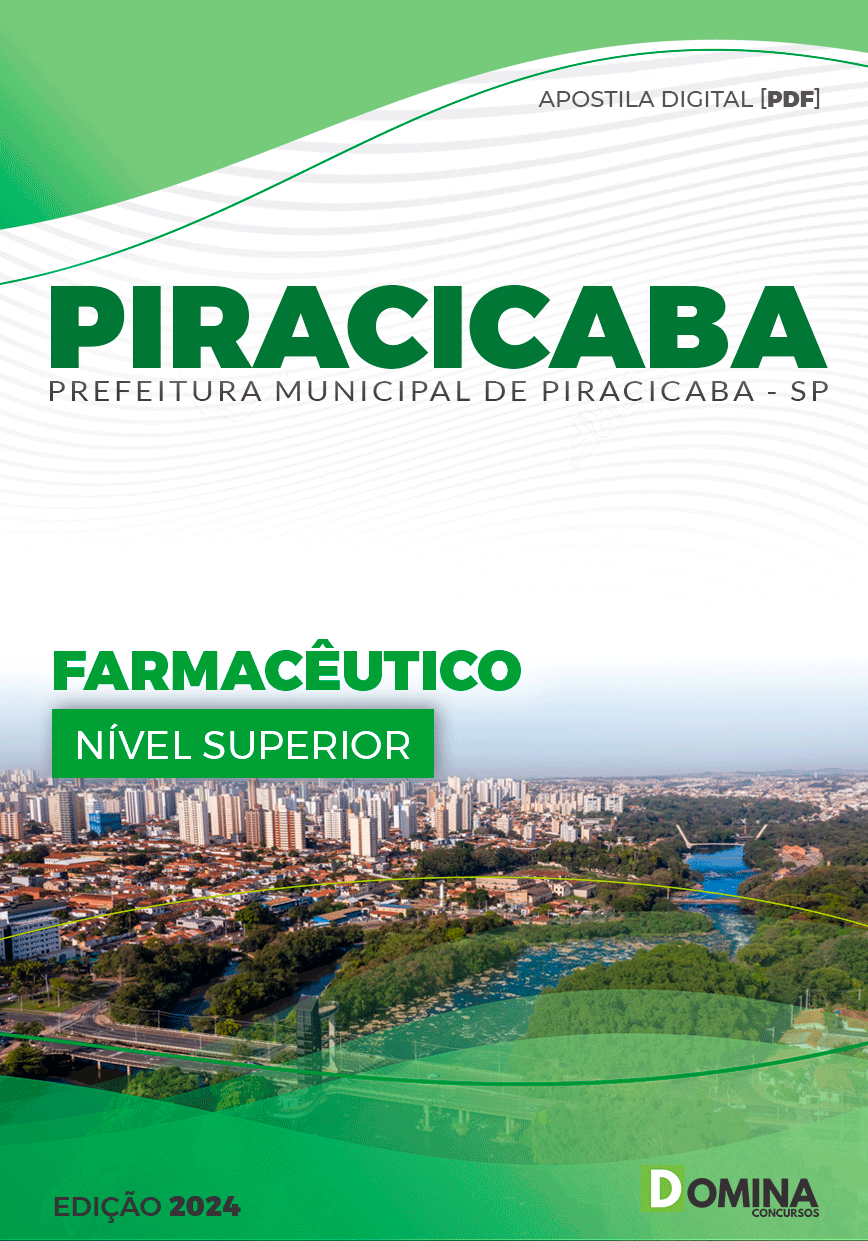 Apostila Farmacêutico Piracicaba SP 2024