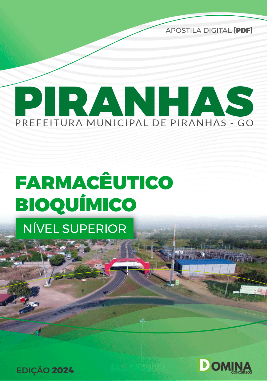 Apostila Farmacêutico Bioquímico Piranhas GO 2024