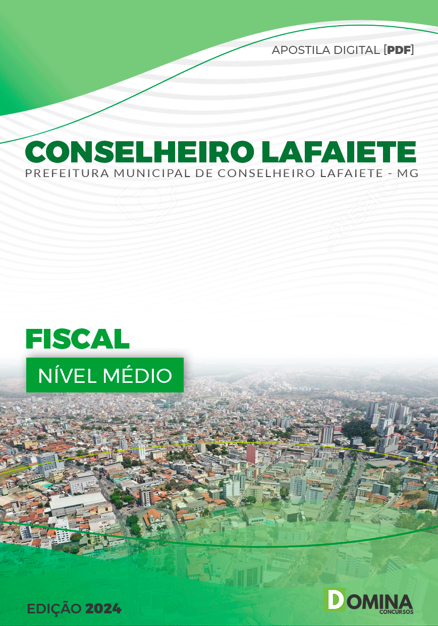 Apostila Fiscal Conselheiro Lafaiete MG 2024