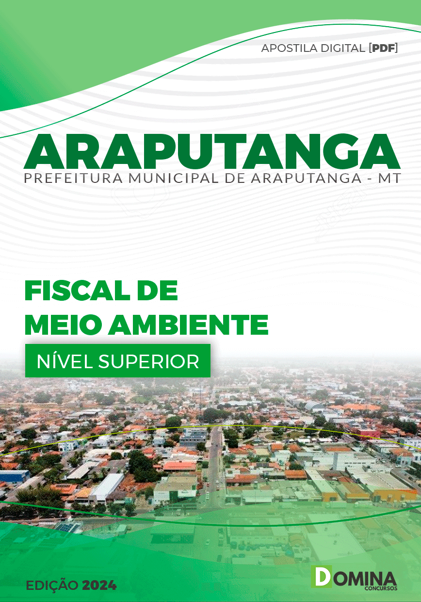 Apostila Fiscal de Meio Ambiente Araputanga MT 2024