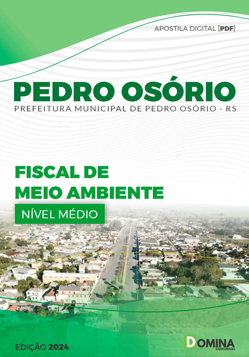 Apostila Fiscal de Meio Ambiente Pedro Osório RS 2024