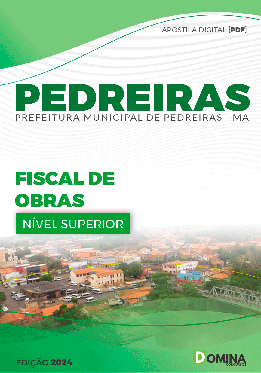 Apostila Fiscal de Obras Pedreiras MA 2024