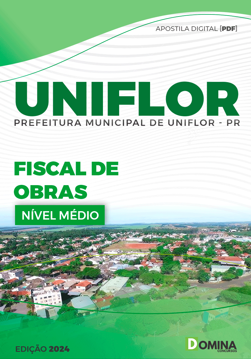 Apostila Fiscal de Obras Uniflor PR 2024