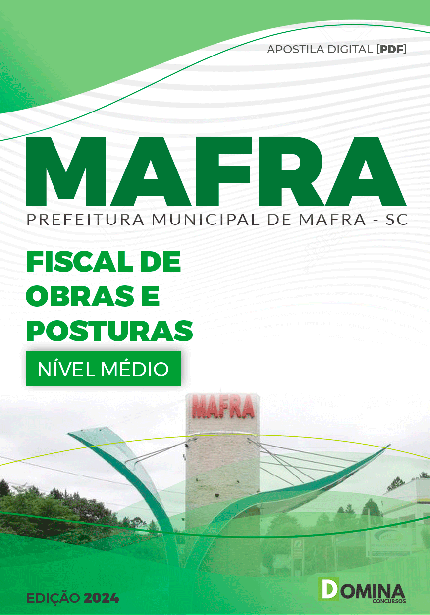 Apostila Fiscal de Obras e Posturas Mafra SC 2024