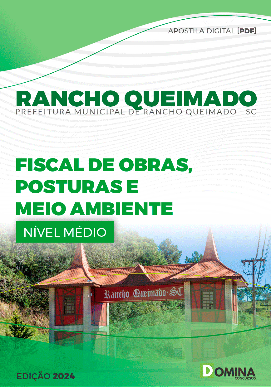 Apostila Fiscal de Obras Rancho Queimado SC 2024